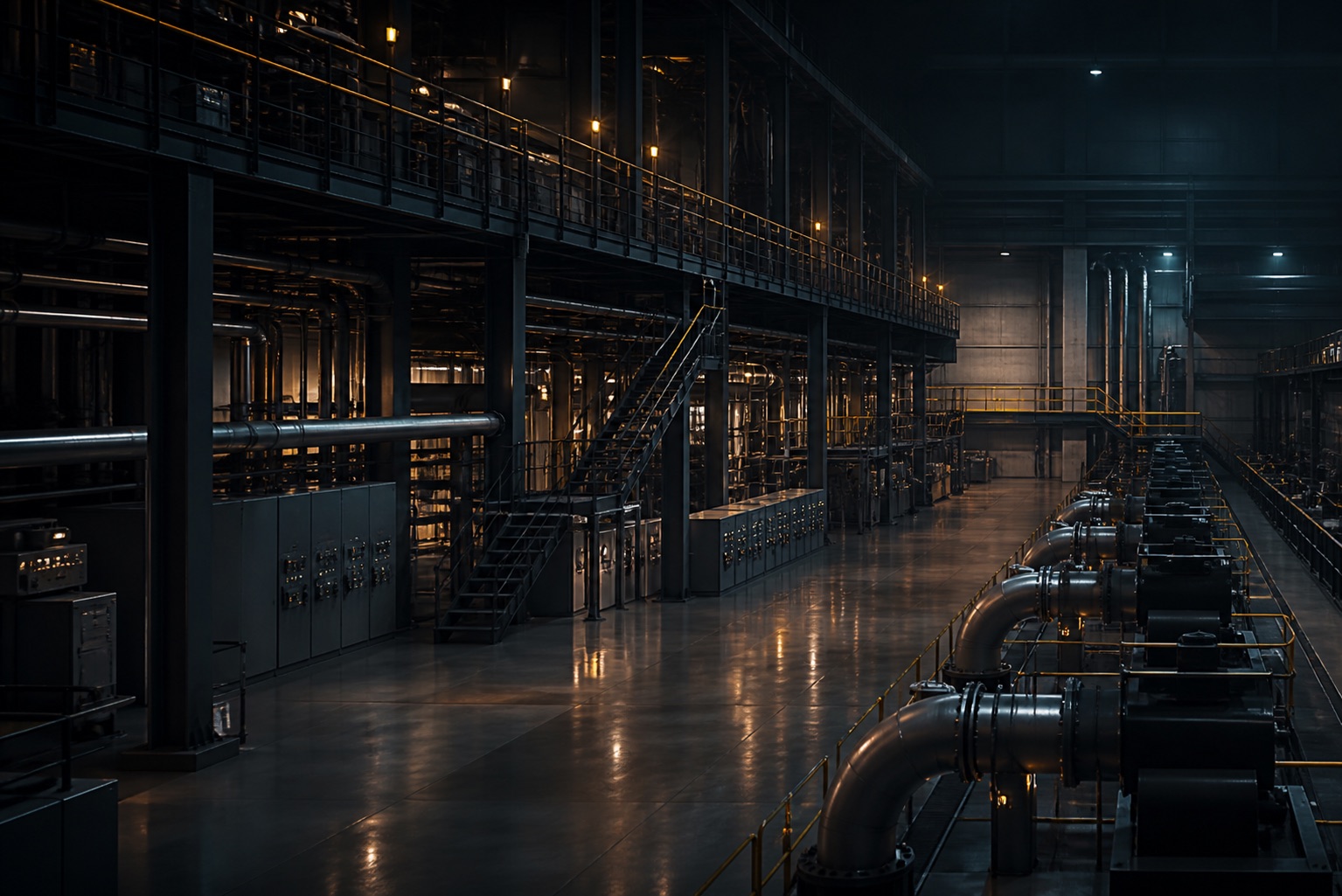 Industrial infrastructure in a controlled operations environment