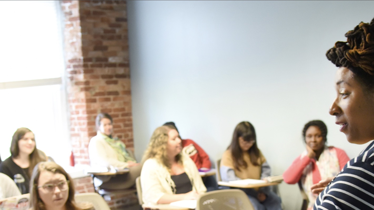 University of Georgia School of Social Work classroom environment